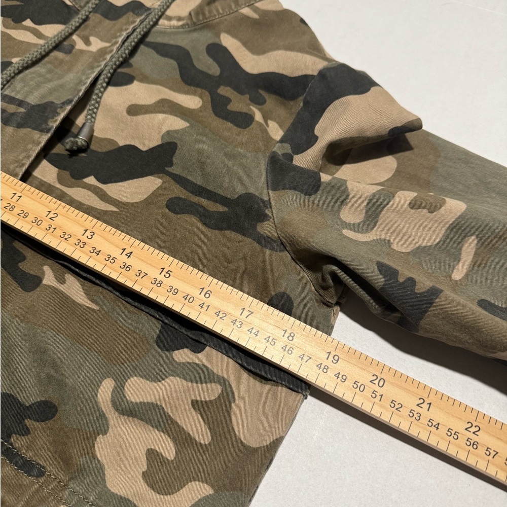 Ci Sono Women's Camouflage Jacket, Full Zip, Drawstring Waist, Medium - Picture 4 of 6